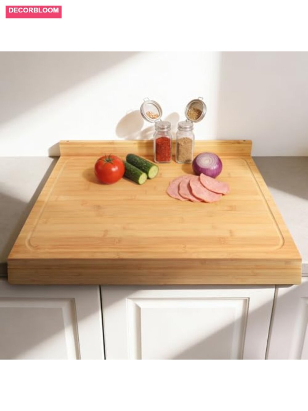 Extra Large Bamboo Cutting Board Noodle Board 24x18